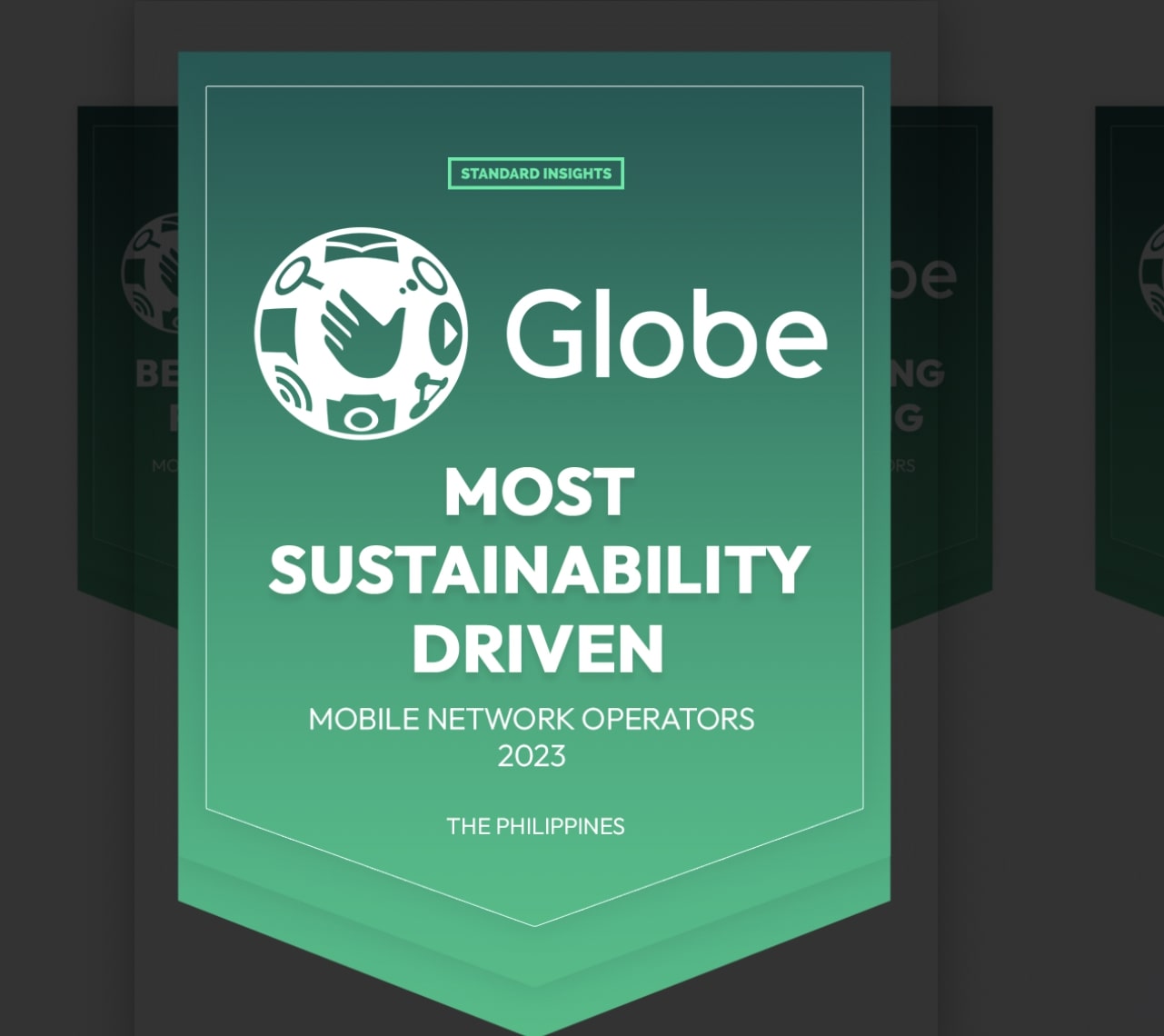 Globe is the most sustainability-driven network operator in the Philippines