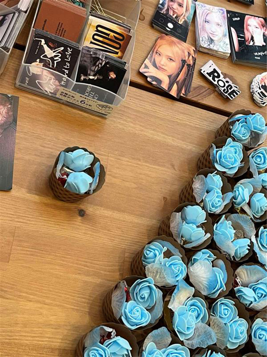 A table set up during the You Are My Home Rosé event last February 24, 2024.