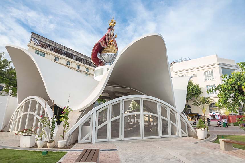 The Señor Sto. Niño Chapel at Senior Citizen's Park in Cebu City.